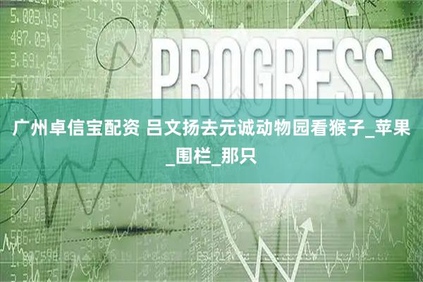 广州卓信宝配资 吕文扬去元诚动物园看猴子_苹果_围栏_那只